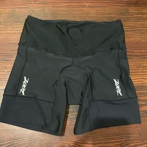 Black bike shorts